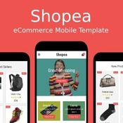 Shopea - eCommerce Mobile Template