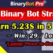 [Binary Bot Pro] Even Binary Bot Strategy (31-Jul-2020)