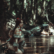 Complete Set cosplay Nidalee
