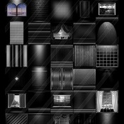 big offer eight packs of 245 textures for the construction of rooms at imvu