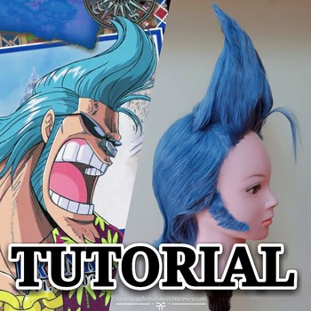 Franky Wig Tutorial [One Piece]