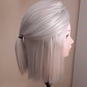 Geralt Of Rivia Wig Tutorial - The Witcher [Español//English]