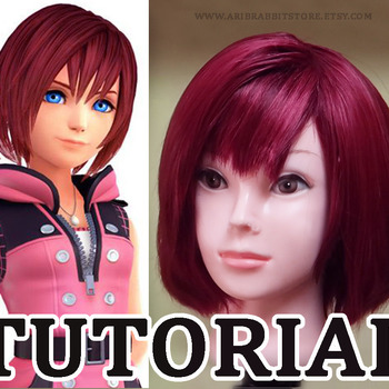 Kairi Wig Tutorial - Kingdom Hearts III [Español//English]