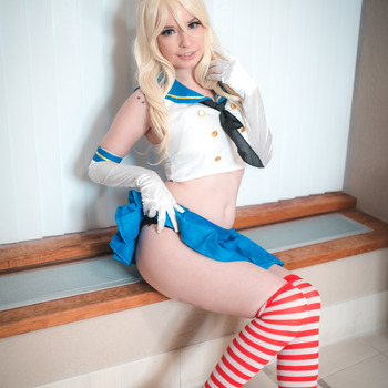 Lucy AND Shimakaze Sets! Pool Scene HQ Cosplay