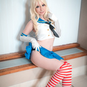 Lucy AND Shimakaze Sets! Pool Scene HQ Cosplay