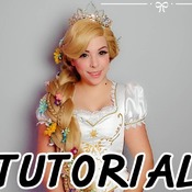 Rapunzel Wig Tutorial - Tangled [ Español//English]