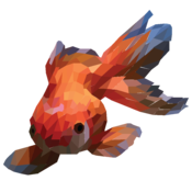 a fish lowpoly