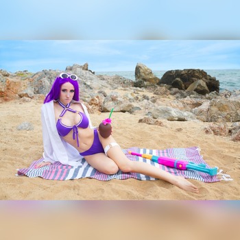 Complete Set cosplay Caitlyn Poolparty