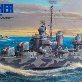 DD445 USS Fletcher Model