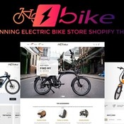 E-BIKE V1.0.0 - STUNNING ELECTRIC BICYCLE STORE RESPONSIVE SHOPIFY THEME