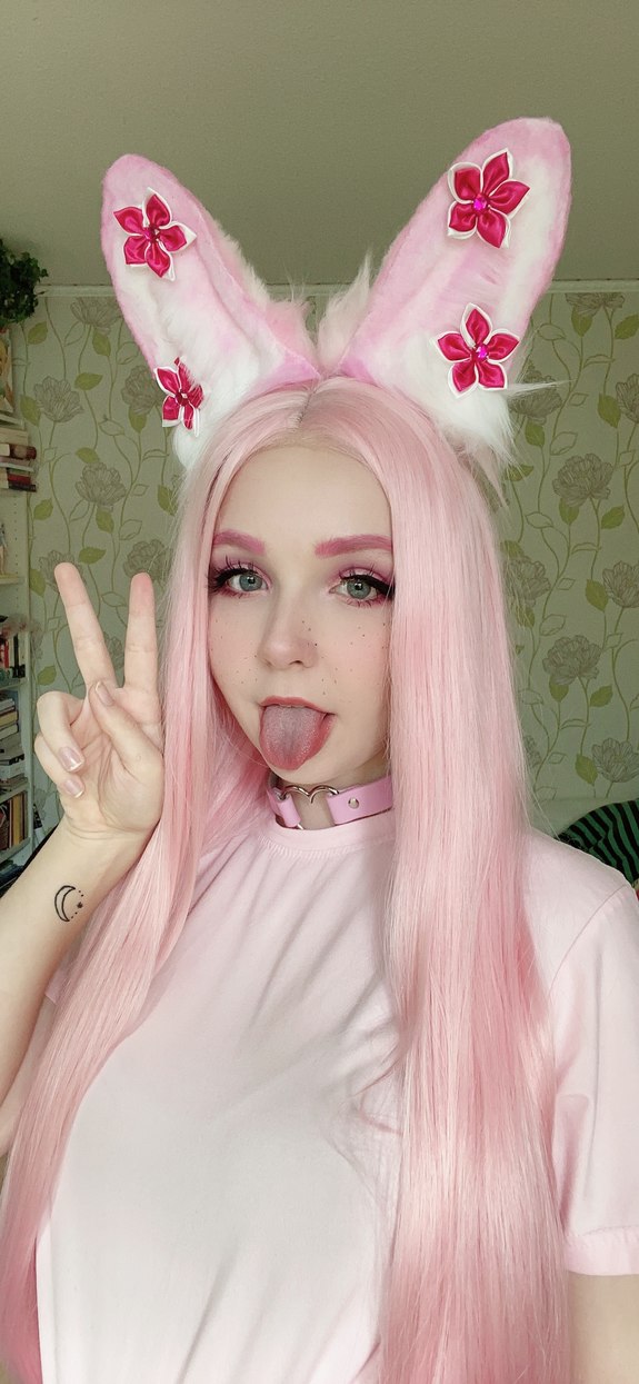 cute pink bunny