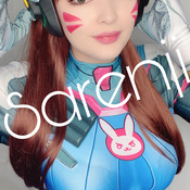 Set of 48 digital D.Va Cosplay Pictures