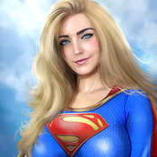 SUPER GIRL PORTRAIT