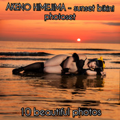 AKENO HIMEJIMA - SUNSET SEXY PHOTOSET