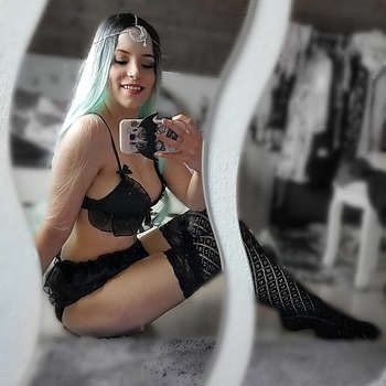 Dark lingerie set