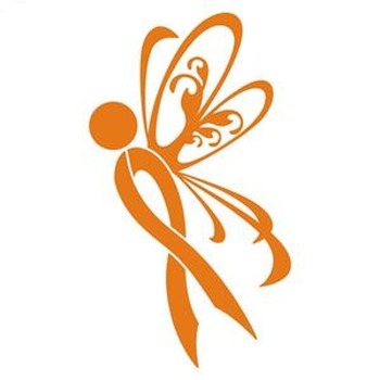 Multiple Sclerosis Ribbon Butterfly