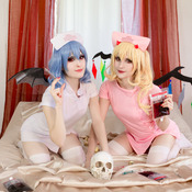 Scarlet Sisters - Nurse Photoshoot