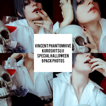 Vincent Phantomhive - Kuroshitsuji special halloween 9 pack photos