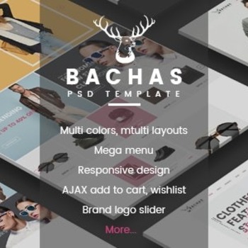 BACHAS V2.5 - DRAG & DROP MULTIPURPOSE RESPONSIVE SHOPIFY THEME