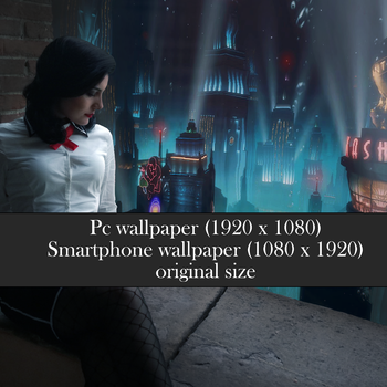 Elizabeth Comstock Cosplay Wallpaper - Bioshock Infinite: Burial at Sea