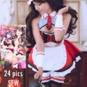 Tohsaka Rin Street Choco Maid photoset