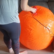 Video 101 - tight inflating my giant CANDO Gymball (07:19 min)