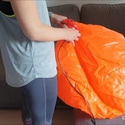 Video 101 - tight inflating my giant CANDO Gymball (07:19 min)