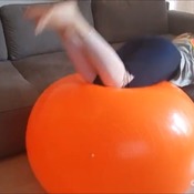 Video 102 - bouncing CANDO Gymball (12:33min)