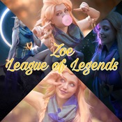Zoe, League of Legends {SET 4 PHOTOS}