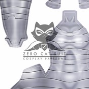 Black Fire Cosplay Pattern Teen Titans