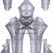 Black Fire Cosplay Pattern Teen Titans