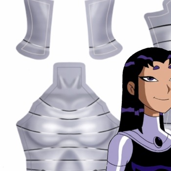 Black Fire Cosplay Pattern Teen Titans