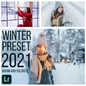 Magical Winter Preset - Lightroom Mobile