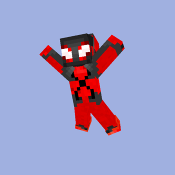 Miles Morales - Crimson Cowl Suit | Minecraft Skin [Fanmade]