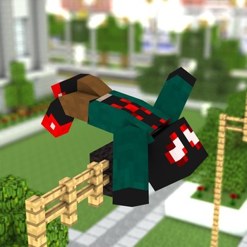 Miles Morales (Into the Spider-Verse) - Minecraft Skin