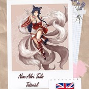 Nine Ahri Tails Tutorial ENG