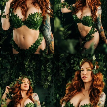 Poison Ivy Cosplay Set