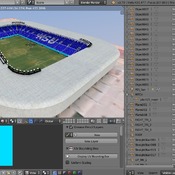 Al Hilal Stadium 3D Model