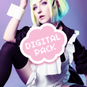 Promare Lio Fotia Maid Cosplay Photoset