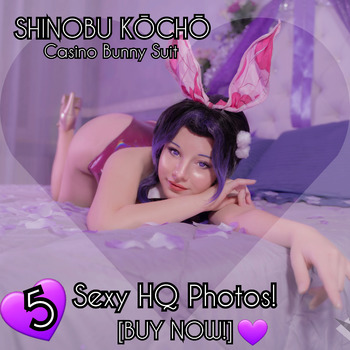 Shinobu kocho - Casino Bunny Suit - 5 sexy HQ photos