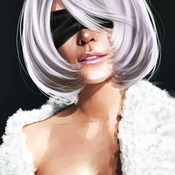 2B NIER AUTOMATA PROTRAIT