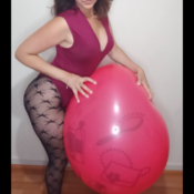 Explosive playful balloon
