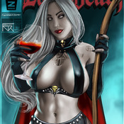 LADY DEATH digital art