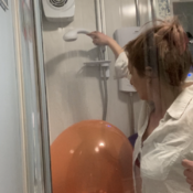 Shower time balloons pt.1