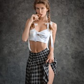 Innocent schoolgirl