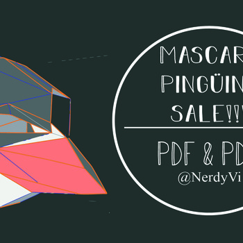Penguin mask PDF and PDO files