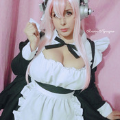 Set de Selfies- Super Sonico Maid 1.0