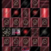 five packages 155 textures rooms for imvu