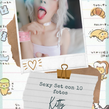 White Kitty mini set