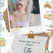 White Kitty mini set